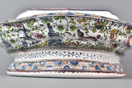 Decorative Majolica Wall Planter