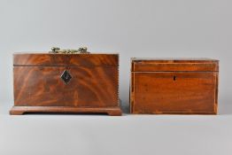 Georgian Mahogany Tea Caddy