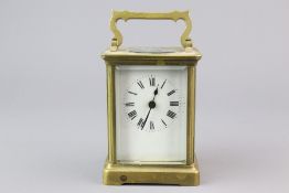 20th Century French R & Co Carriage Clock