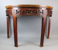20th century Demi-Lune Console Table