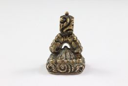 Yellow Gold Fob