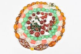 Murano Glass Bead Necklaces