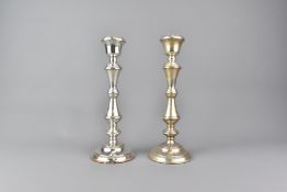 Pair of Silver Candlesticks