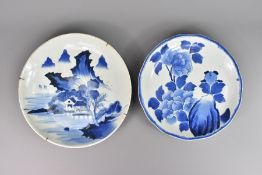 Blue and White Chinese Chargers