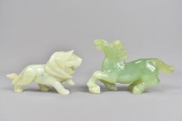 Celadon Jade Carvings