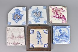 Quantity of 19th Century Ceramic Tiles