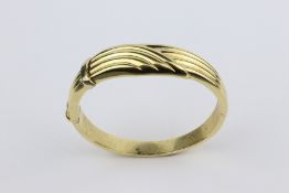 Italian 18ct Gold Bangle