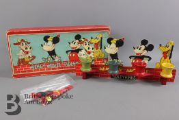 Mickey Mouse Tiddly-Winks Game by Chad Valley in Original Box