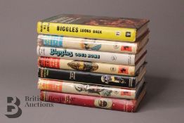 Seven Captain W. Johns Biggles 1st Edition in Dust Jackets