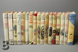Seventeen Enid Blyton Famous Five Reprints