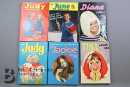 Over 130 Girls Annuals from 1960 Onwards