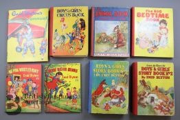 Over 100 Vintage Enid Blyton Large Format Books and Annuals