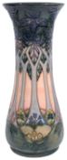 A modern Moorcroft pottery 'Cluny' pattern vase