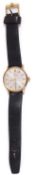 A 1970s Gentlemans 9ct gold Omega Seamster de Ville wristwatch