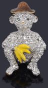 An amusing Butler & Wilson monkey brooch