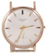 A Gentleman's 1970s 9ct gold Longines wristwatch