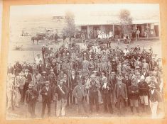 Two albums of albumen prints relating to the Boer War c. 1900