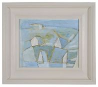 Padraig Macmiadhachain R.W.A (Irish, b.1929) 'Pale Atlantic Landscape' oil on canvas, signed