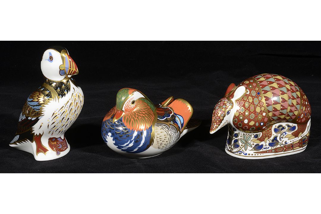 A collection of Royal and Crown Derby animal paperweights - Image 3 of 4