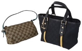 Two vintage Gucci handbags