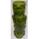 A late 19th century Bretby pottery majolica stick stand modelled as an owl - Image 2 of 2