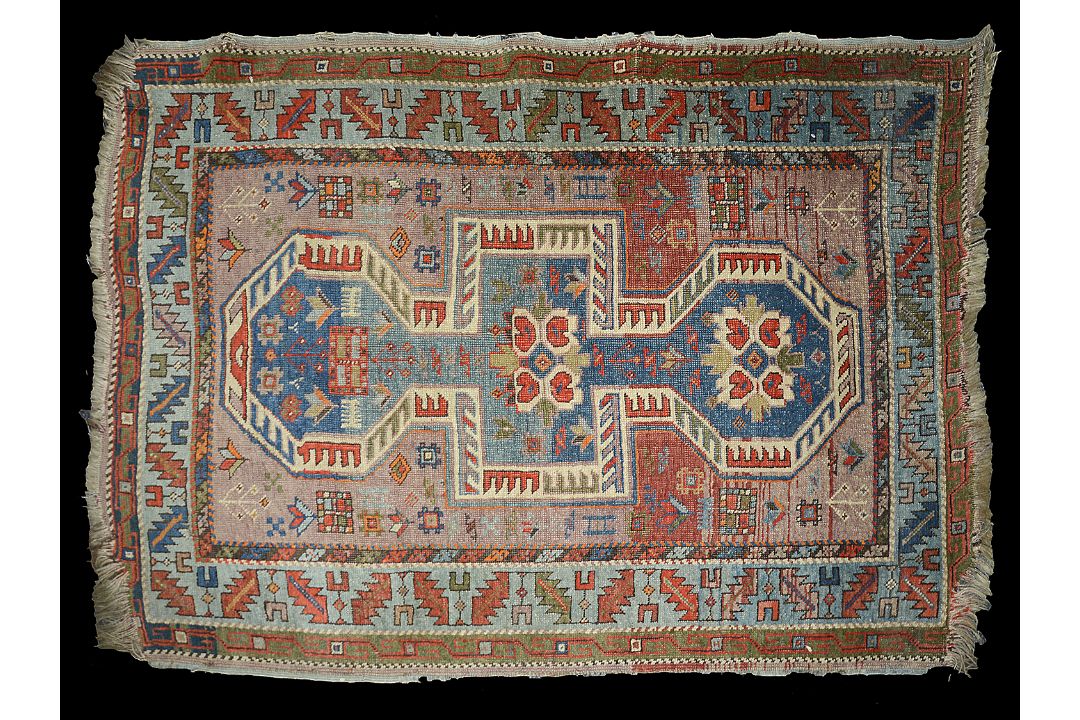 An early 20th century Caucasian Shirvan rug,