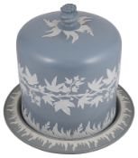 A 19th Century Dudson stoneware cheese dome and stand