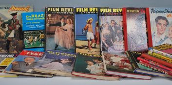 A collection of vintage TV / Film related annuals and books to include Hollywood Album, multiple