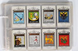 A collection of 20th Century vintage full sets of trade cards for Whitbread Inn Signs. The
