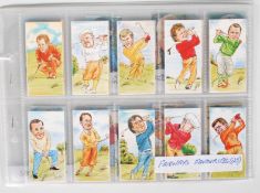 A collection of 20th Century Ritchie And Co trade cards. Sets include Fairways Favourites Golfers