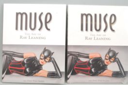 Erotic Art books ' Muse The Art of Ray Leaning '. Two first edition paperback copies of Muse The Art