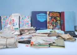 A large collection of stamps dating from the 19th Century onwards including a wide selection of