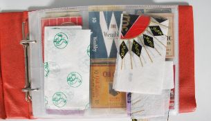 An album of 20th Century vintage uncut cigarette packets dating from the early 20th Century to