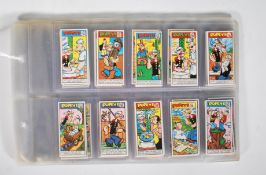 Two full sets of Primrose Confectionery / Sweet trade cards. Popeye series three (3) and four (4)