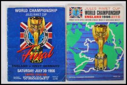 A 1966 World Championship Jules Rimet Cup football