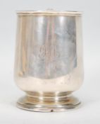 An Antique George VI Sterling Silver Tankard by Deakin & Sons. Weighs 191 grams and measures 10cms