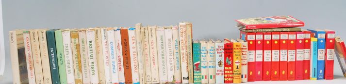 A collection of The Observer's Books to include British Birds, Caterpillars, Insects, Aircraft,