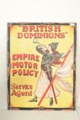 A 20th Century oil on board artists impression of a vintage enamelled advertising sign for '