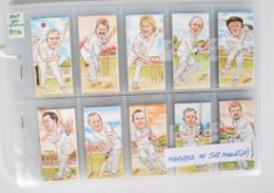 A collection of 20th Century Ritchie And Co cricket trade cards. Sets include five Marvels Of The