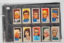 Two full sets of Barratt & Co Confectionery / Sweet trade cards. Thunderbirds Series One and