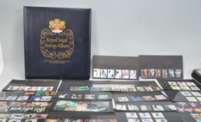 A collection of £50+ (Unchecked) face value unused postage stamps including; higher values, many 1st