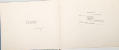 A black and white Illustrated Volume Twelve Nights at the Abbey Theater. A book of drawings by Grace