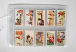 A full set of H.J.Packer & Co Confectionery / Sweet cards. Humorous Drawings complete set of