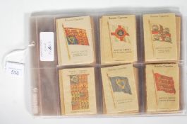 A set of Kensitas silk Cigarette cards; British Empire series set of 48 together with a group of six
