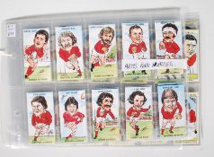 Two full sets of 20th Century rugby trade cards. One complete set of South Wales Constabulary Arms