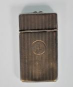 An early 20th Century Wilmot Manufacturing Co silv