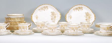 A Royal Albert ' Snow Queen ' part dinner service comprising dinner plates and tureen together