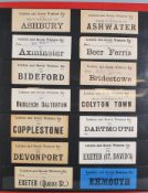 RAILWAY MEMORABILIA - Collection of over 200 official Luggage Labels etc to include GWR, Southern,