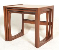Victor B. Wilkins - G Plan - Quadrille - A 1970's retro vintage teak wood graduating nest of tables.
