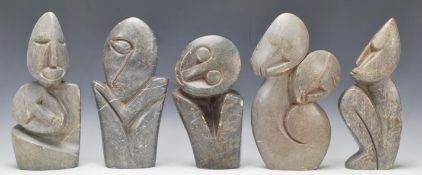 A collection of mid to late 20th century African c